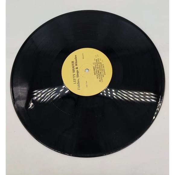 Vintage Lefty Shafer Fiddles Sings & Whistles Vinyl LP Record SIGNED Autographed - Picture 9 of 12